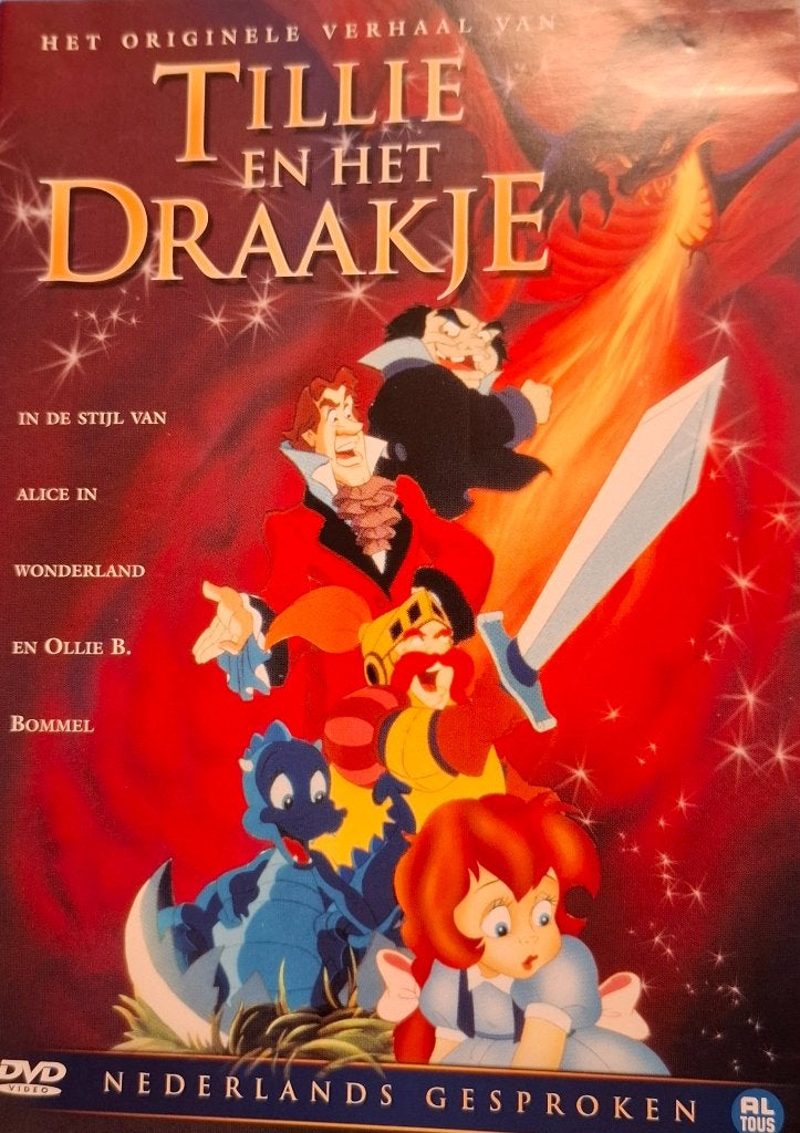 Tillie en het Draakje DVD - Krasvrij - Nederlands gesproken, Animatie, Alle leeftijden, Zo goed als nieuw, Film