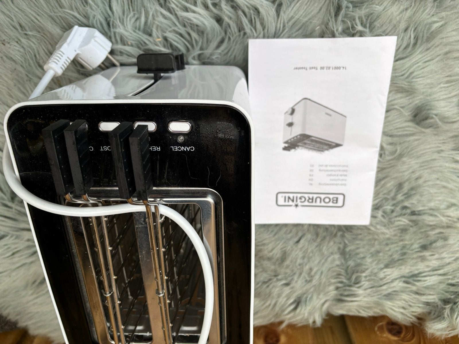 Bourgini tosti toaster, Ophalen of Verzenden, Nieuw