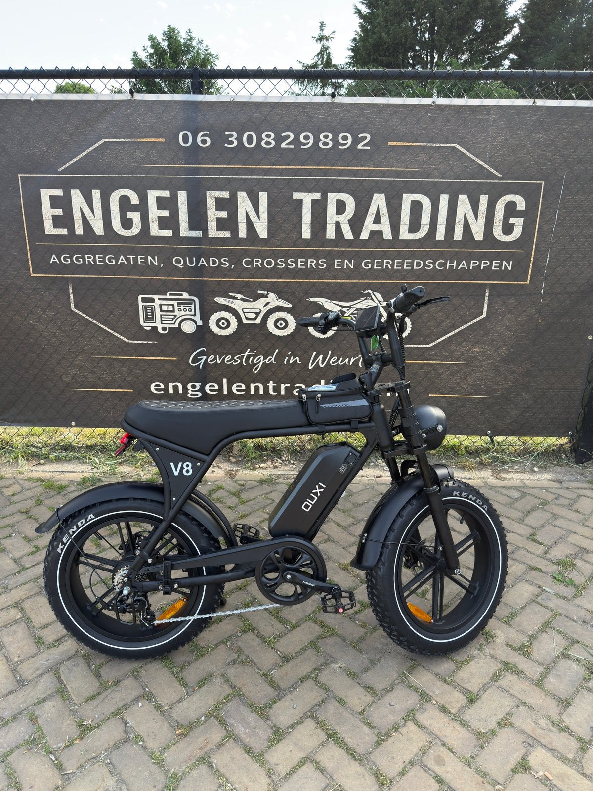 Fatbike v8 2026 alarm gashandel hydraulische remmen nieuw, Fietsen en Brommers, Fietsen | Jongens, Ophalen, Nieuw, 20 inch