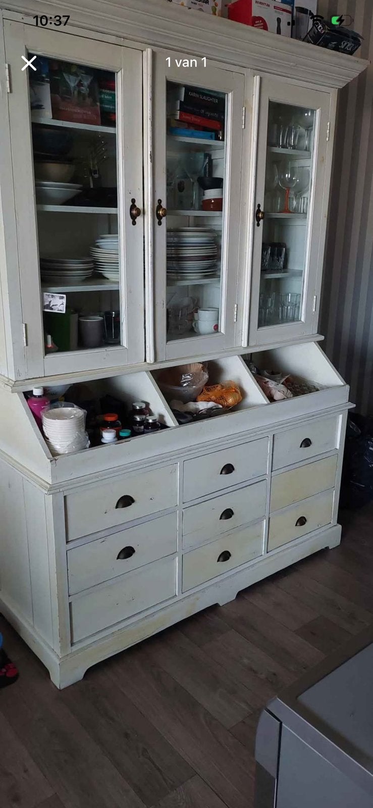 Gratis Buffetkast, Ophalen, Gebruikt, 25 tot 50 cm, 200 cm of meer