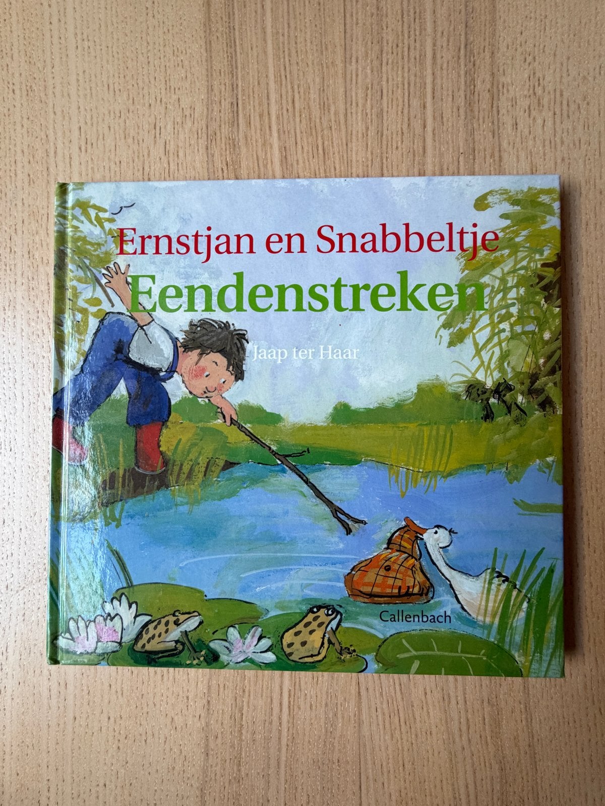 Ernstjan en Snabbeltje Eendenstreken - Jaap ter Haar, Ophalen of Verzenden, Zo goed als nieuw, 3 tot 4 jaar