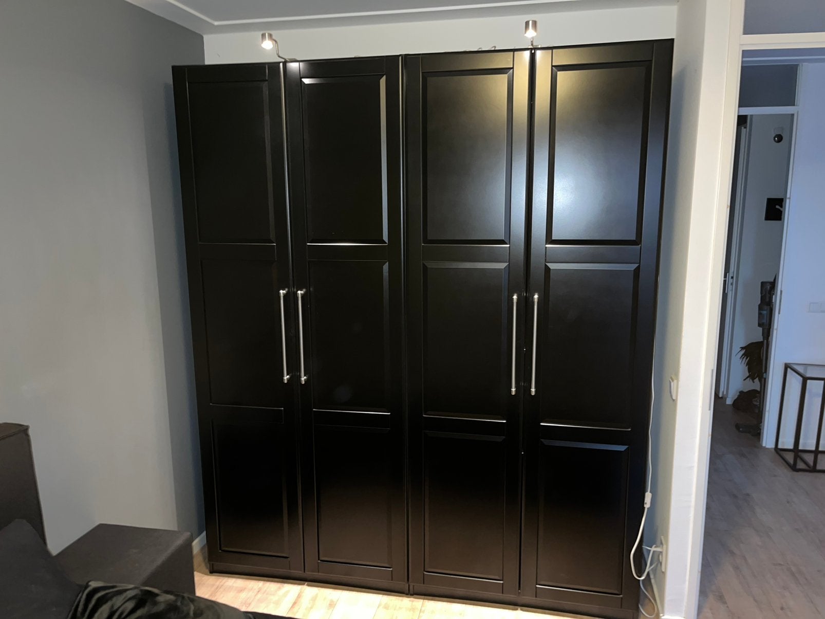 Ikea pax kast, Strak, Gebruikt, 200 cm of meer, 200 cm of meer