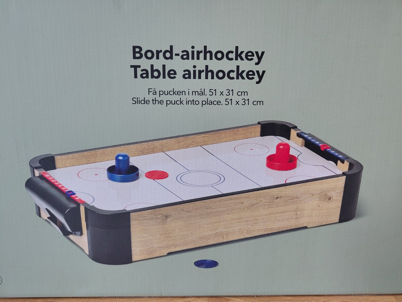 Compacte Tafel Airhockey Spel - Zo Goed als Nieuw, Ophalen of Verzenden, Zo goed als nieuw, Jongen of Meisje