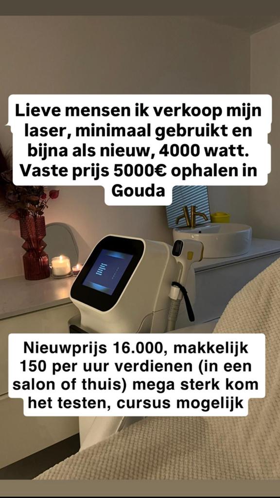 Laser te koop!