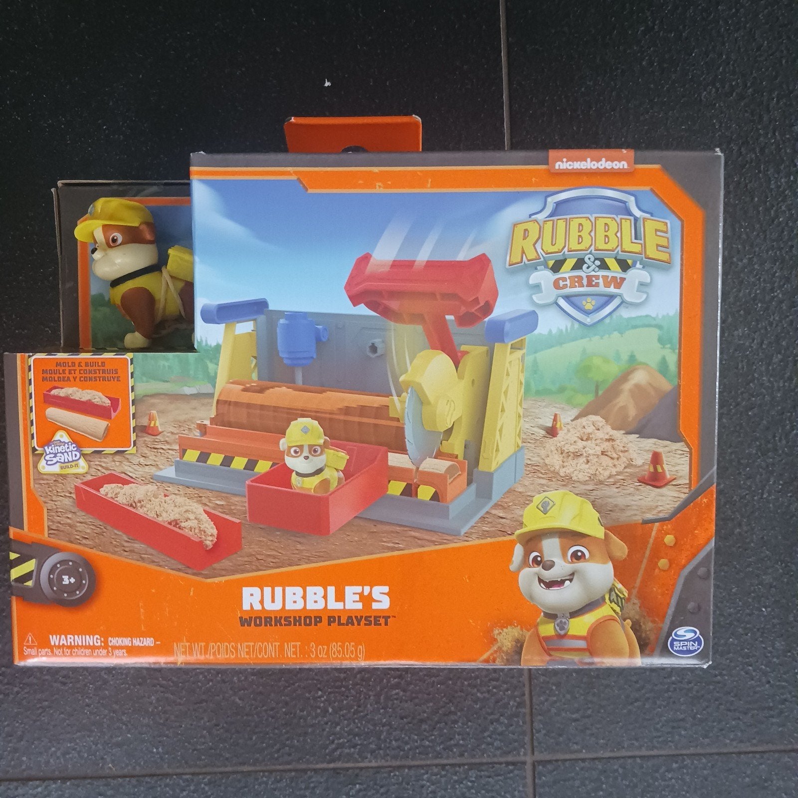 Paw Patrol Rubble's Crew Werkplaats Speelset met Zand, Ophalen of Verzenden, Nieuw, Jongen of Meisje