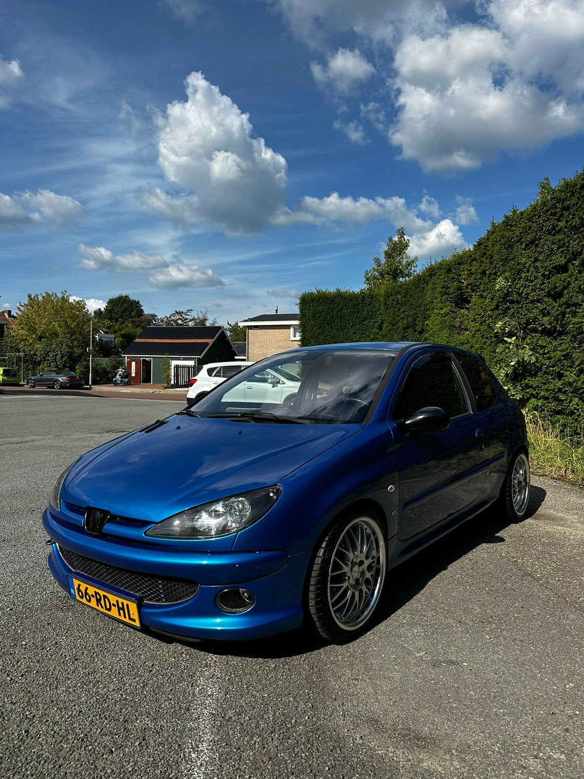 Peugeot 206 2.0 GTI 16V 3D 2005 Blauw, 1025 kg, 136 pk, 40 €/maand, 4 cilinders