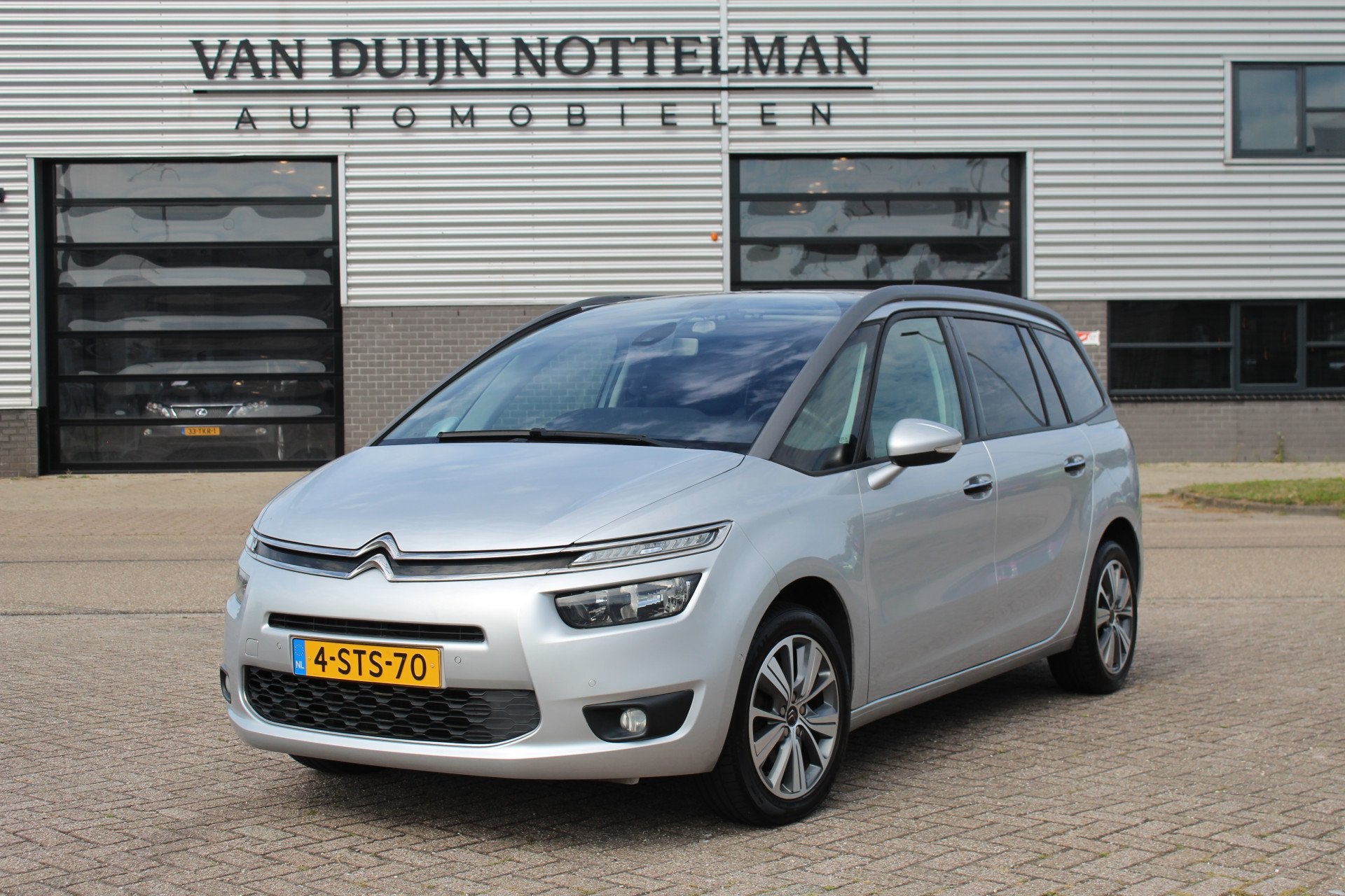 Citroën Grand C4 Picasso 1.6 THP Business / Navigatie / Cam, Voorwielaandrijving, Stof, Gebruikt, Met garantie (alle)