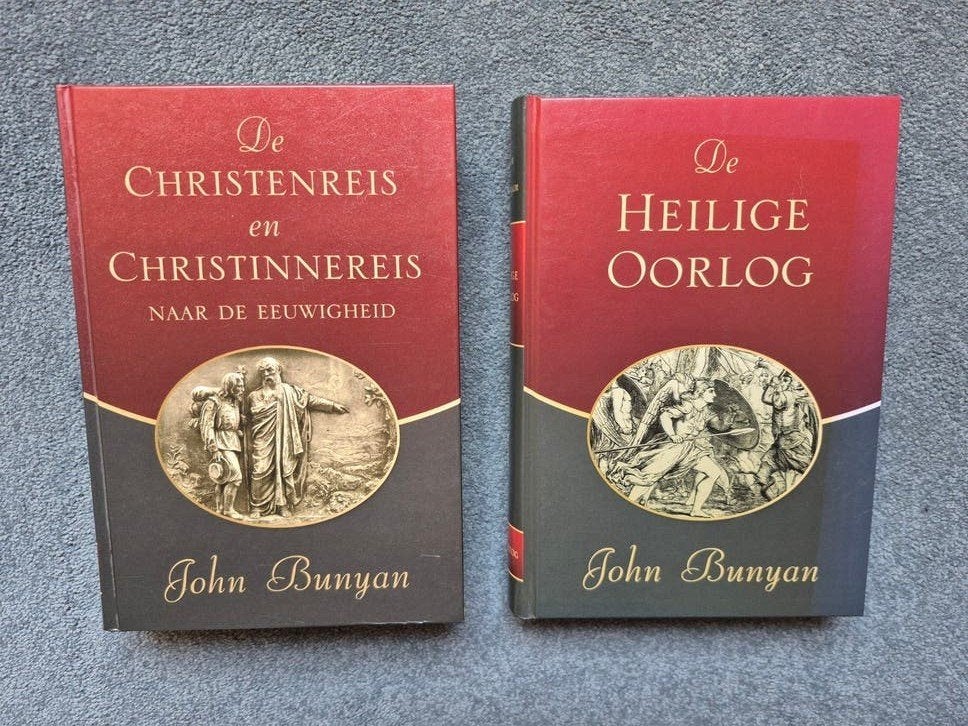 De Christenreis & De Heilige Oorlog - John Bunyan, Boeken, Ophalen of Verzenden