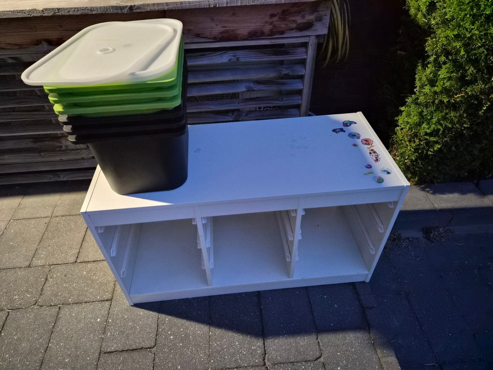 ikea trofast wit inclusief bakken, Ophalen, Gebruikt, Kast