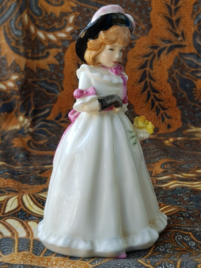 Sharon mooi vintage beeldje uit Engeland van Royal Doulton., Ophalen of Verzenden