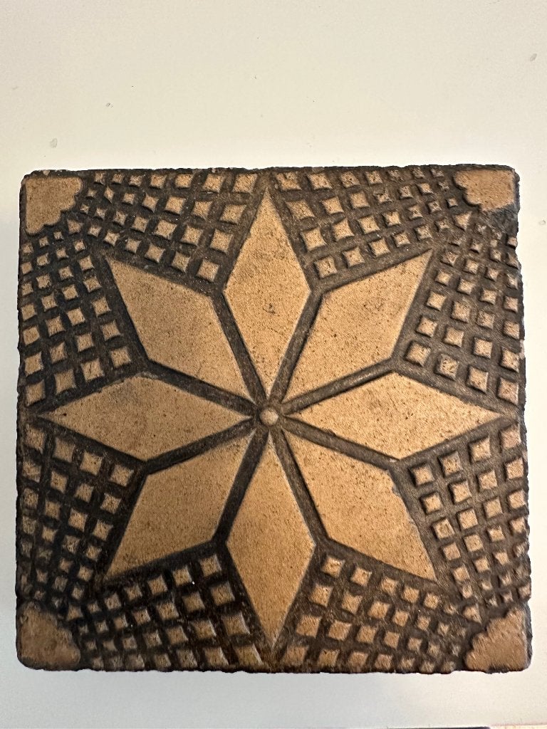 reliëftegel, Antiek en Kunst, Ophalen