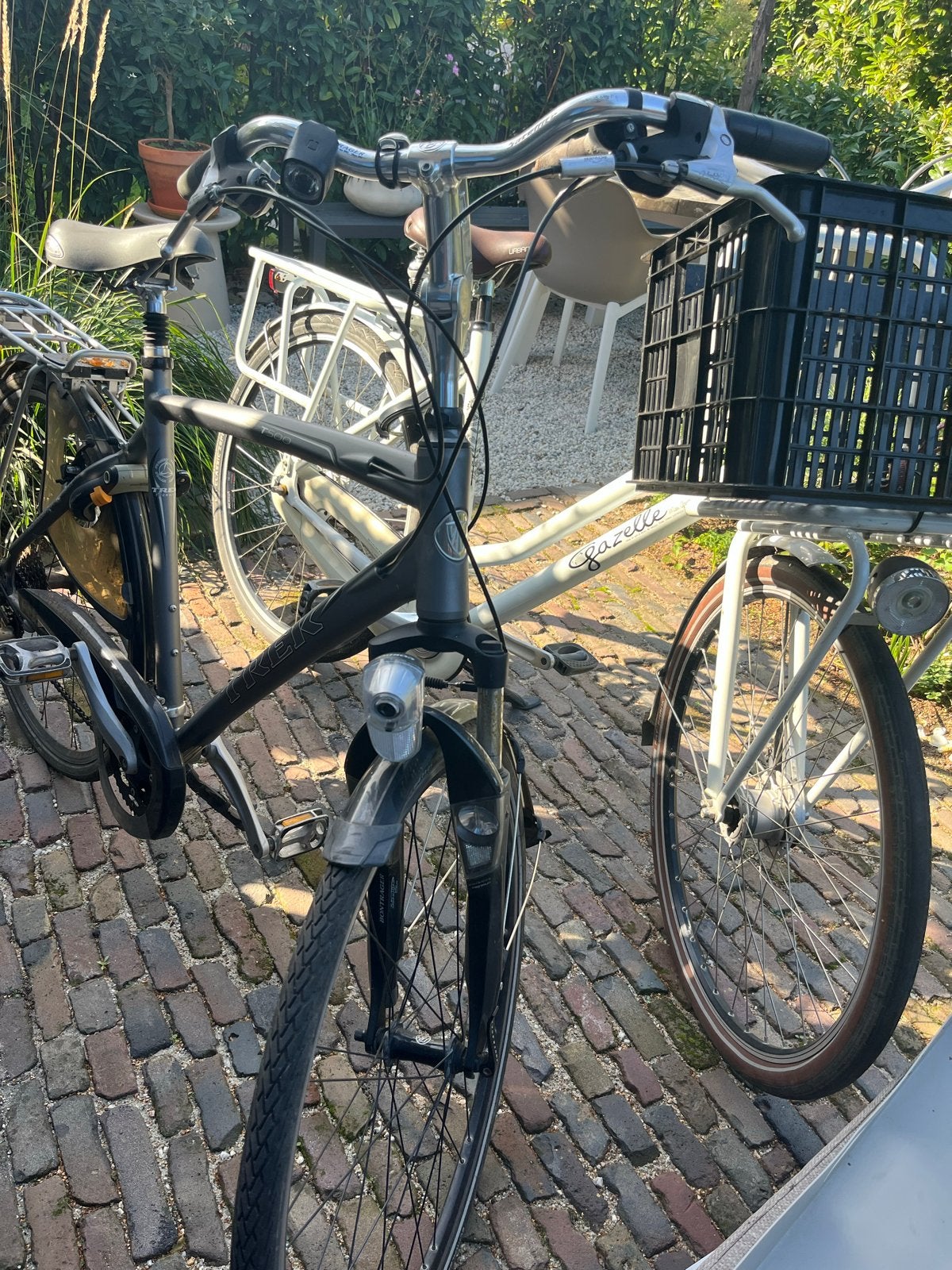 Trek en Gazelle fietsen - Zadel defect, mand inbegrepen, Ophalen of Verzenden, Gebruikt, Gazelle