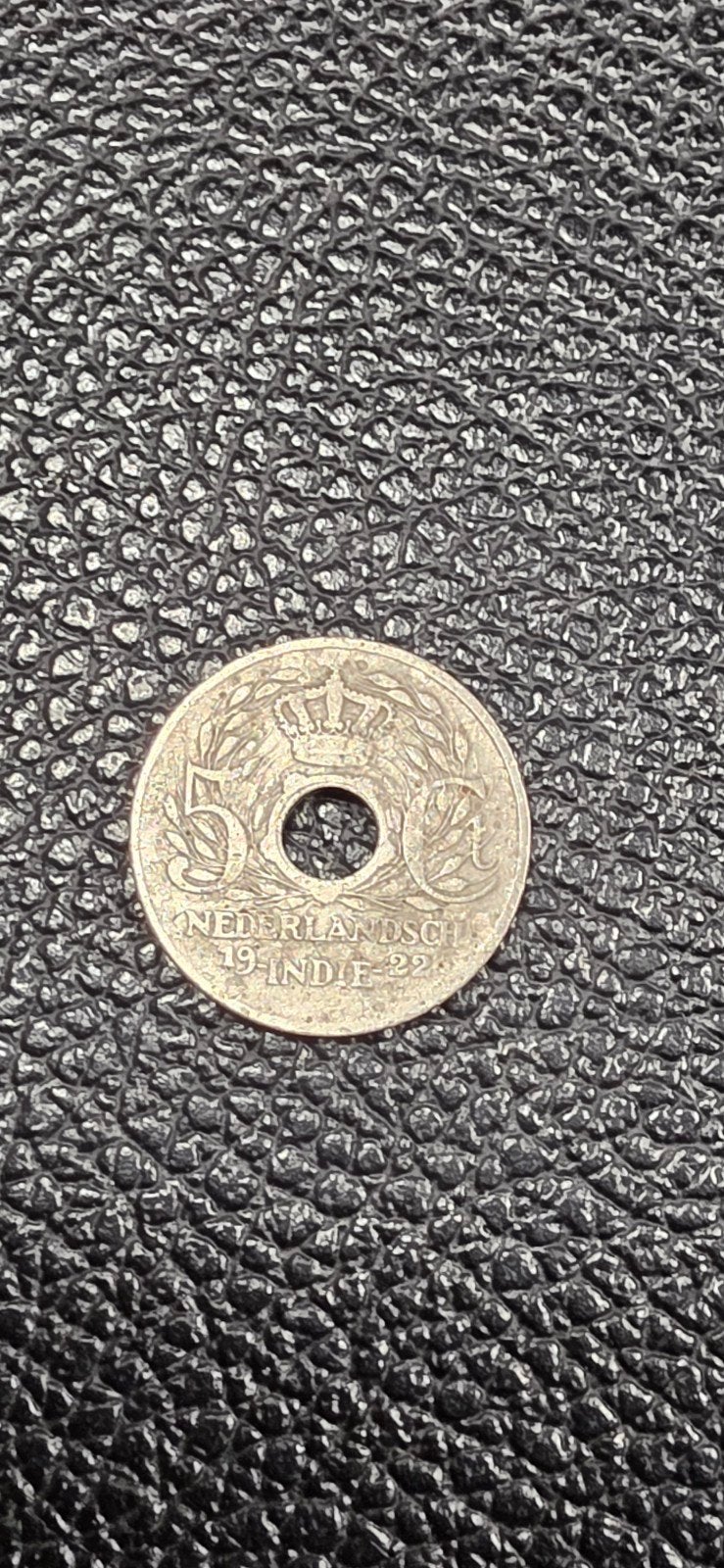 Nederlands indië 5 cent 1922, Ophalen of Verzenden, Zuidoost-Azië
