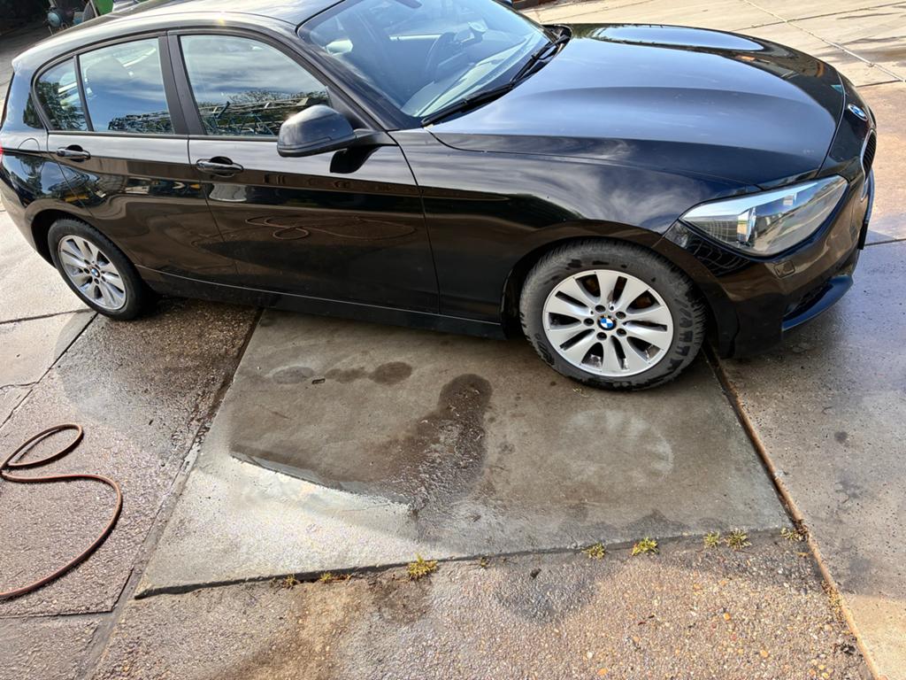 BMW 1-Serie 2.0 118D 5DR 2013 Zwart, Auto's, 1-Serie, Achterwielaandrijving, 1995 cc, 1295 kg