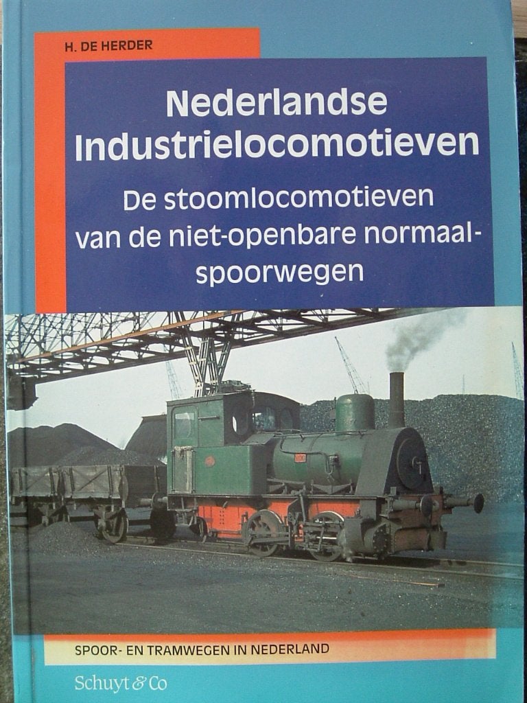 Nederlandse industrielocomotieven., Verzamelen, Ophalen of Verzenden, Gebruikt, Trein, Boek of Tijdschrift