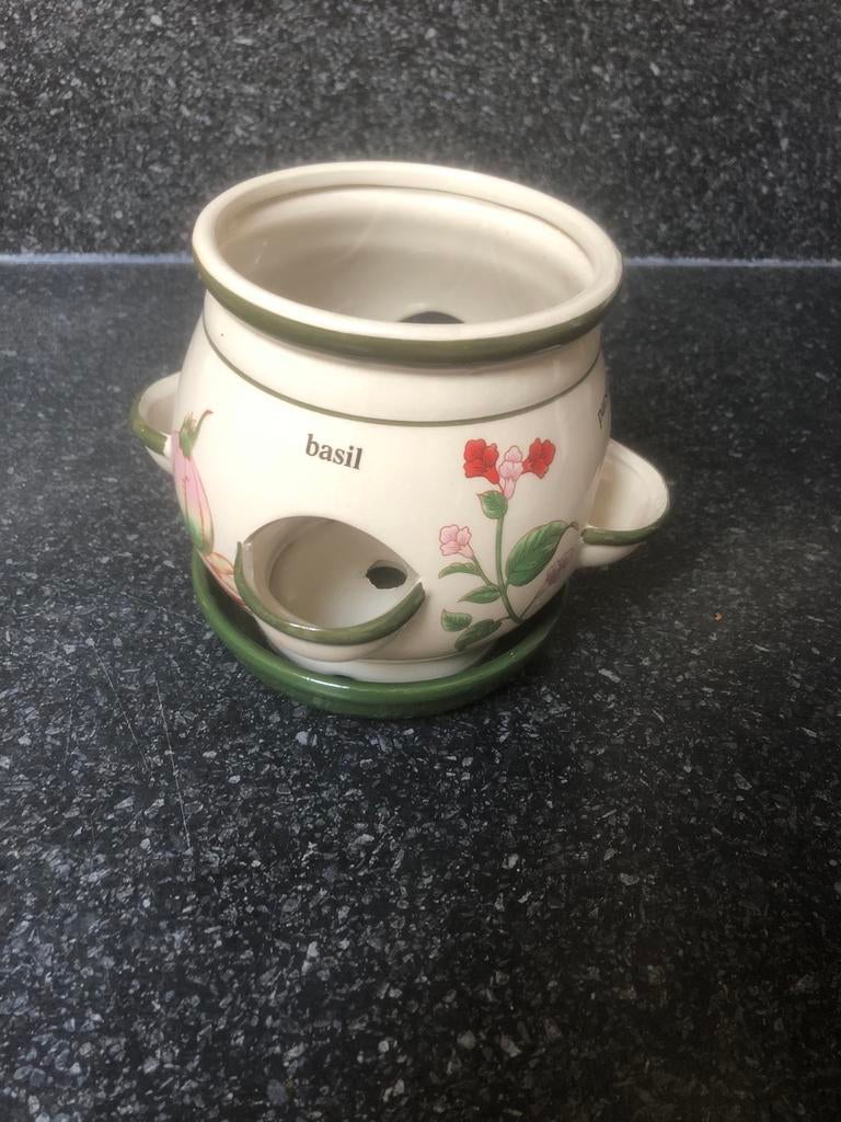 Kruidenmixpot, Ophalen, Zo goed als nieuw, Voorraadpot, Steen/keramiek