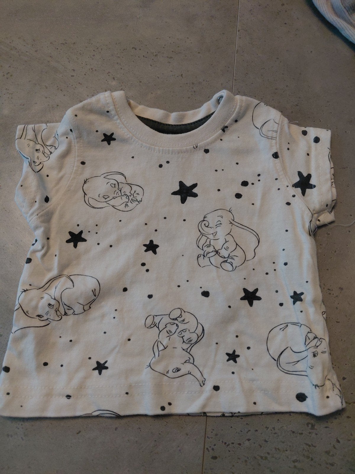 Disney Baby shirtje maat 50 met Dumbo print, Ophalen, Jongetje of Meisje, Disney Baby, Zo goed als nieuw
