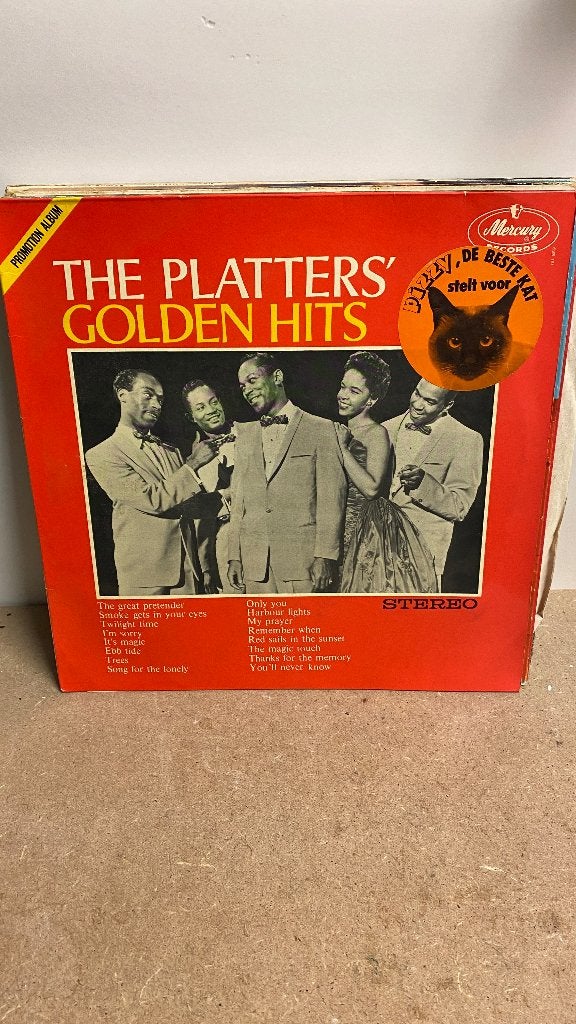 The Platters' Golden Hits LP - Pop/R&B Klassiekers, LP, Gebruikt, Pop, Ophalen of Verzenden
