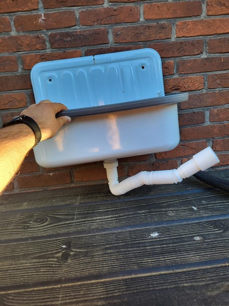 Uitgiet bak, Ophalen, Overige typen, 50 tot 100 cm, Zo goed als nieuw