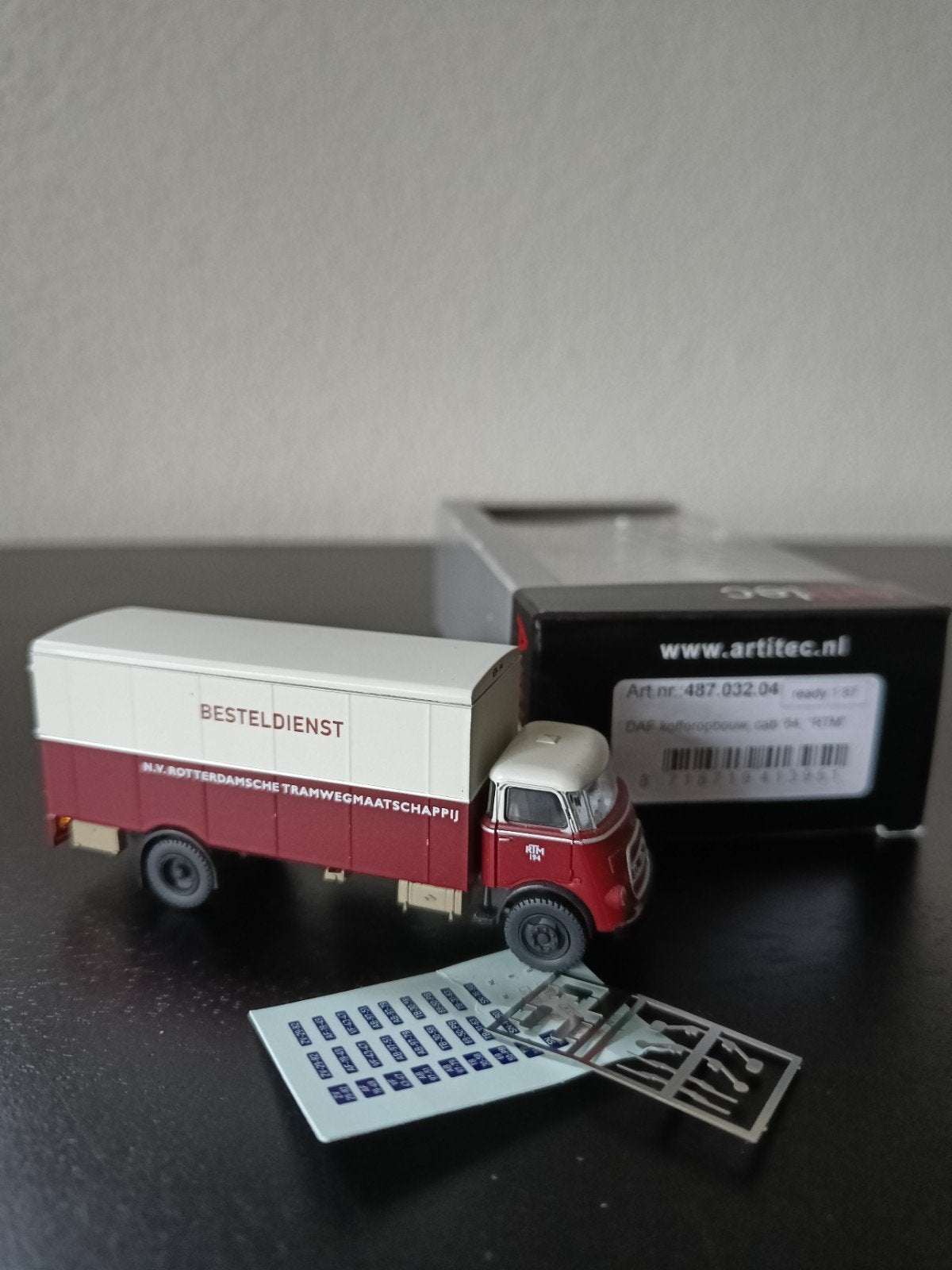 Artitec Daf 1964 RTM 1:87, Hobby en Vrije tijd, Ophalen of Verzenden, Zo goed als nieuw, Bus of Vrachtwagen, Overige merken
