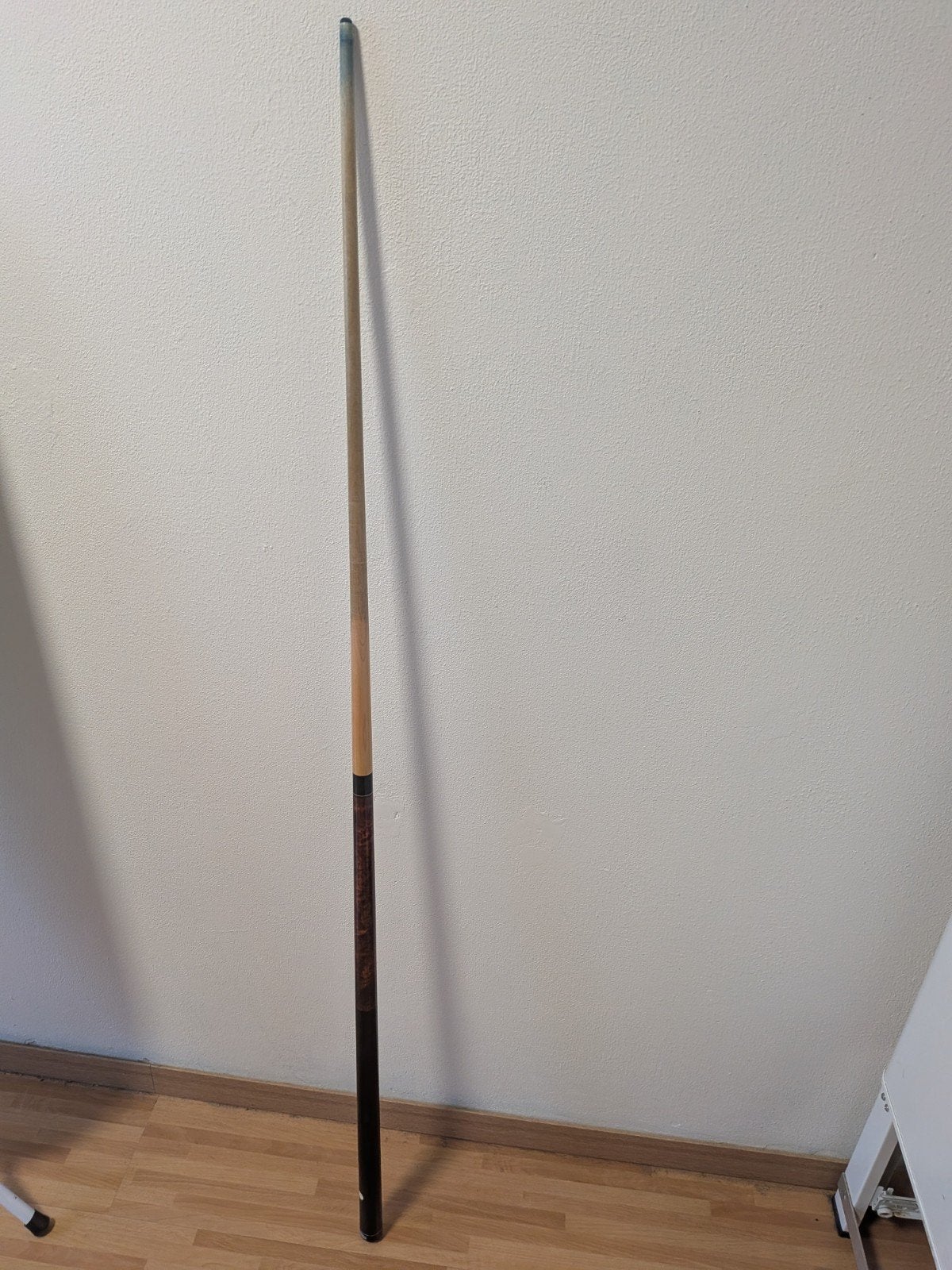 biljart keu in koffer met pomerans krijtjes, Ophalen of Verzenden, Gebruikt, Keu of Ballen