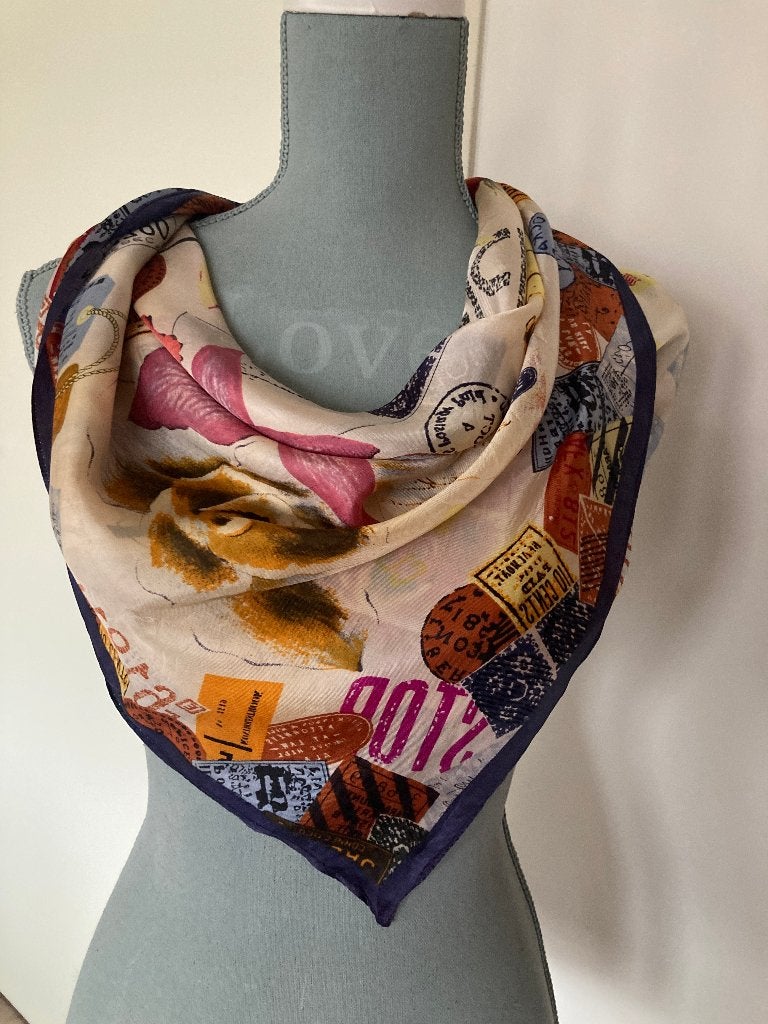 Satijnen sjaal/hals/hoofddoek - Esprit, Kleding | Dames, Mutsen, Sjaals en Handschoenen, Maat 46/48 (XL) of groter, Ophalen of Verzenden
