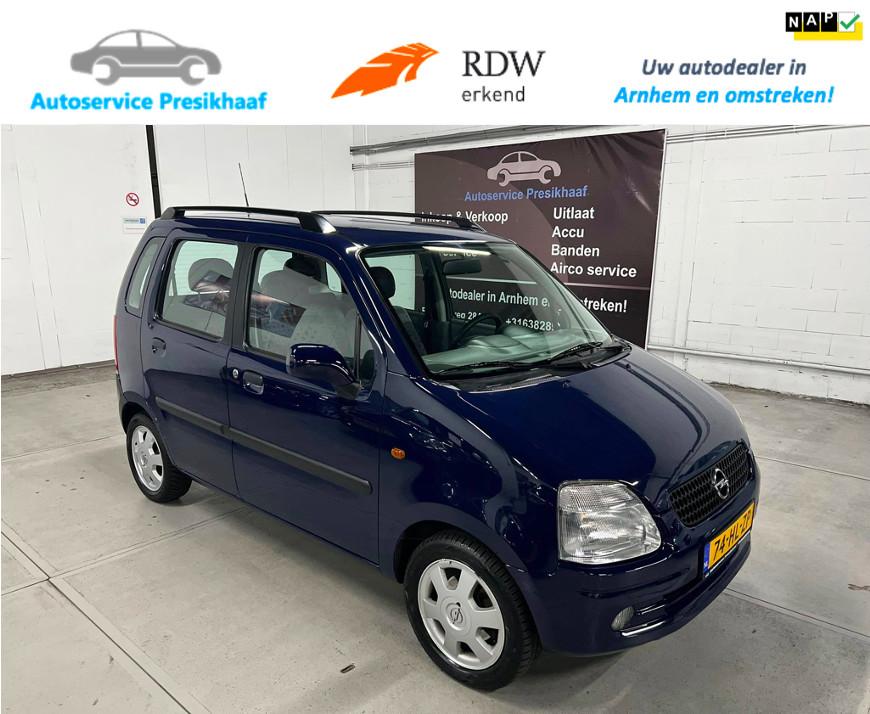 Opel Agila 1.2-16V Elegance LM VELGEN / NAP / ELEK. RAMEN, Voorwielaandrijving, 15 km/l, Gebruikt, 31 €/maand
