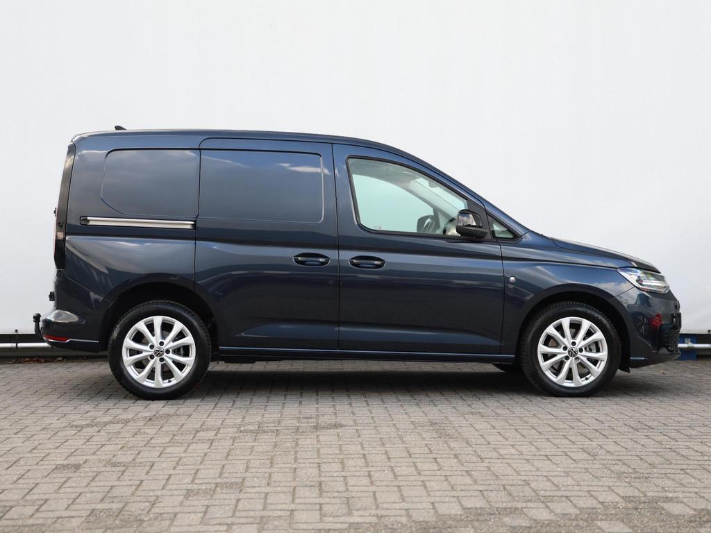 Volkswagen Caddy Cargo Style 2.0 TDI 122 pk Automaat | Navig, Auto's, Bestelauto's, Stof, Gebruikt, 4 cilinders, 1445 kg