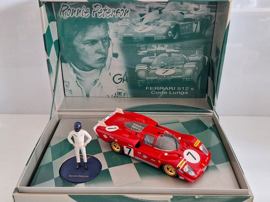 Fly Ronnie Peterson Ferrari 512s #7 Le Mans 1970 Campeones, Overige merken, Racebaan, Fly, Nieuw