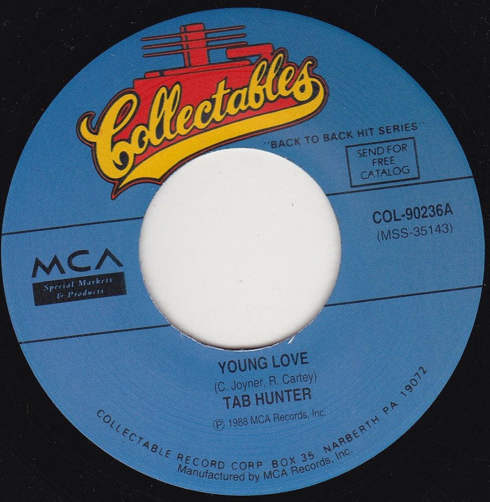 Tab Hunter - Young Love 7", Cd's en Dvd's, Ophalen of Verzenden, Nieuw in verpakking, 7 inch, Pop