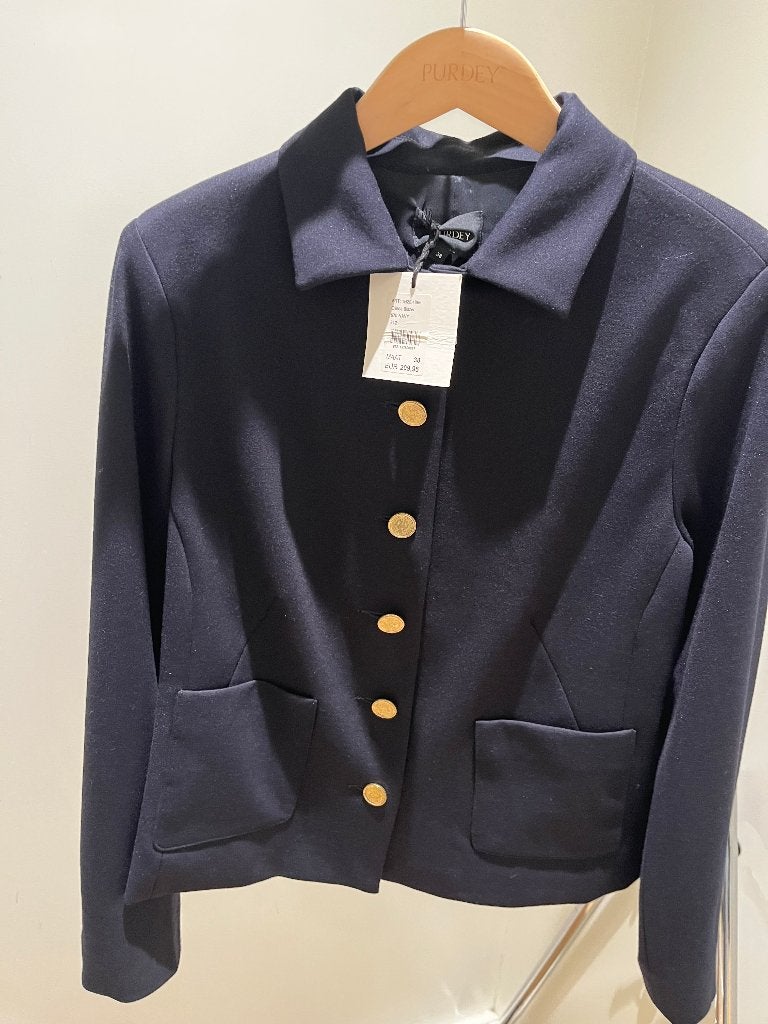 Blazer marine Nieuw gouden knopen, Maat 38/40 (M), Blauw, Nieuw, Ophalen of Verzenden