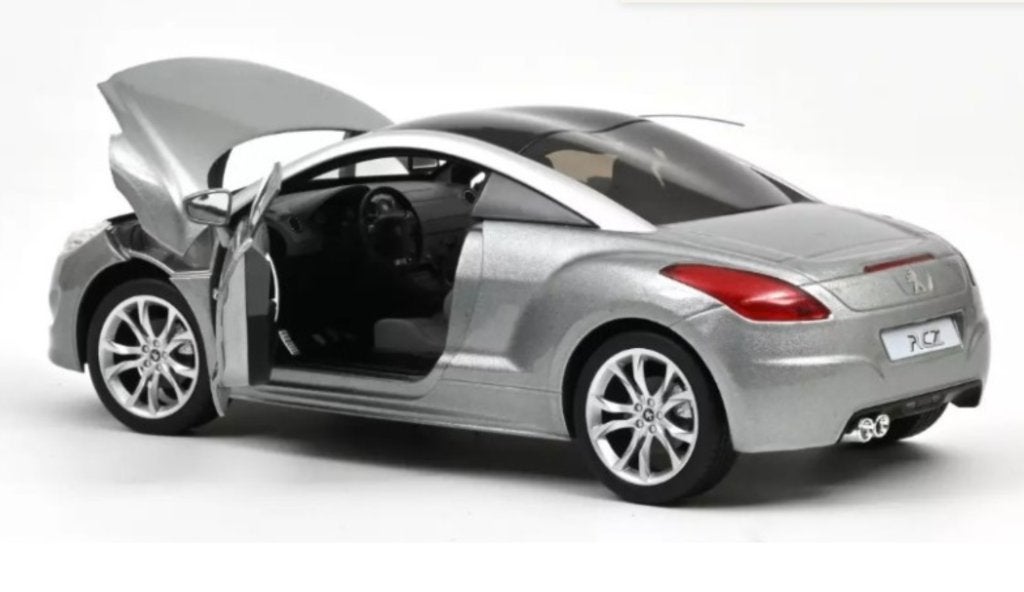 Peugeot RCZ 2010 Mercury Grijs schaal 1/18 NOREV ref. 184875, Hobby en Vrije tijd, Modelauto's | 1:18, Verzenden, Nieuw, Auto
