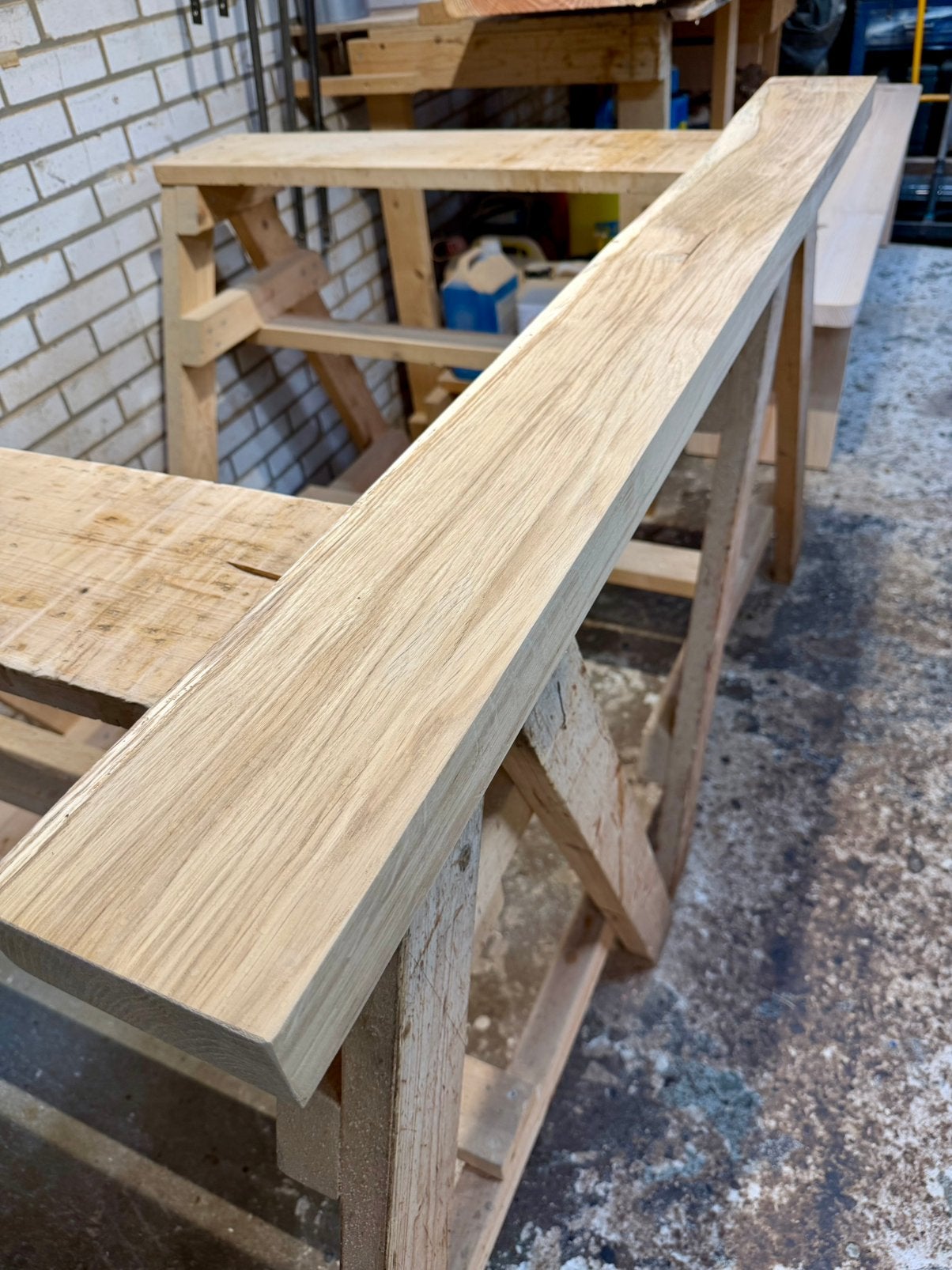 Mooie robuuste eiken wandplank - 4.5cm dik!, Ophalen of Verzenden, Nieuw