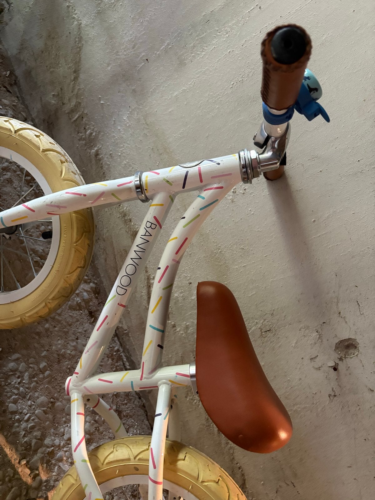 Banwood loopfiets - Zo goed als nieuw, prachtig leer, Ophalen, Zo goed als nieuw, Velgrem, Minder dan 16 inch