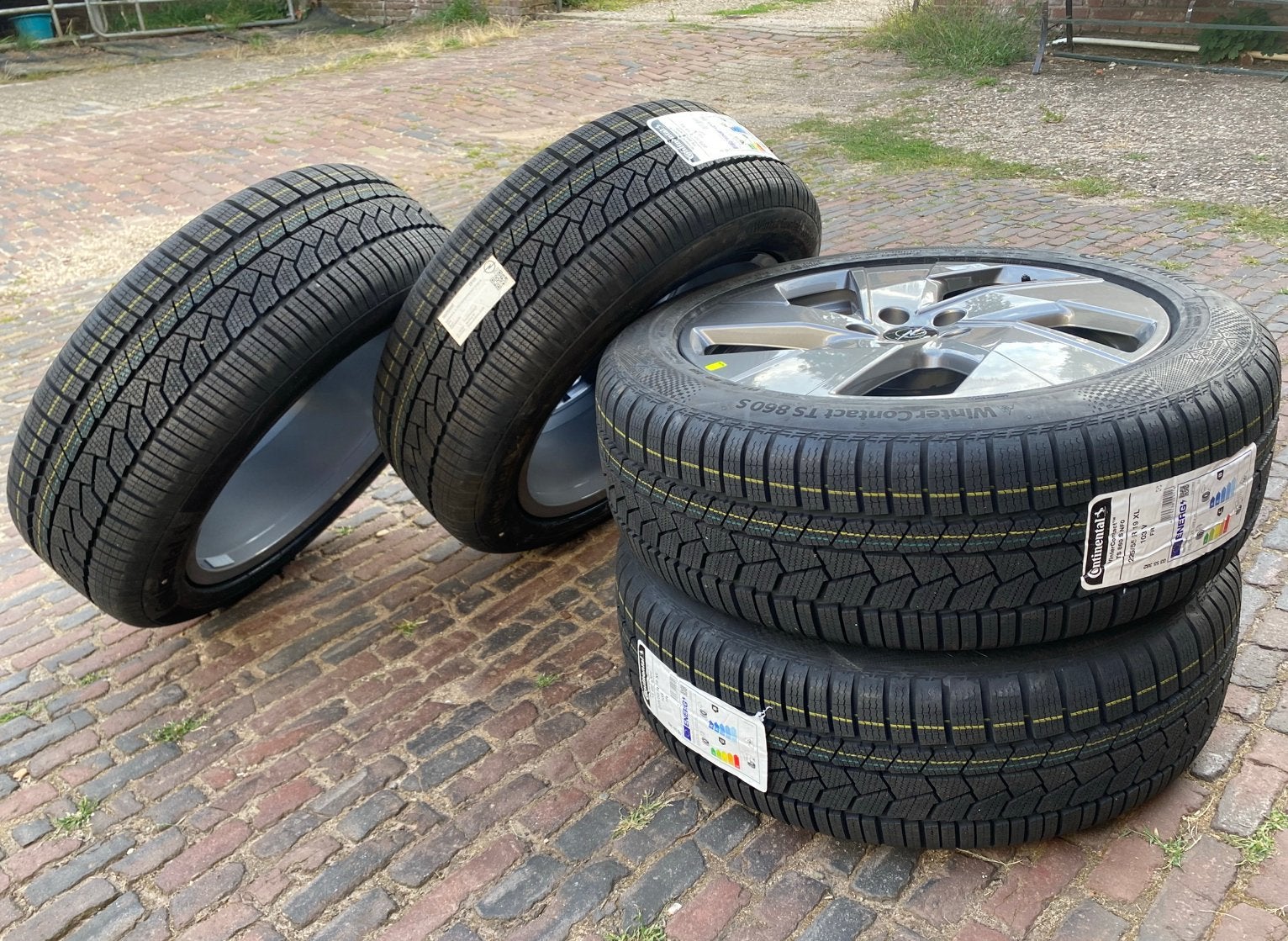 NIEUWE 19” Opel Grandland B II (2025) velgen + winterbanden, 19 inch, Banden en Velgen, Nieuw, 225 mm