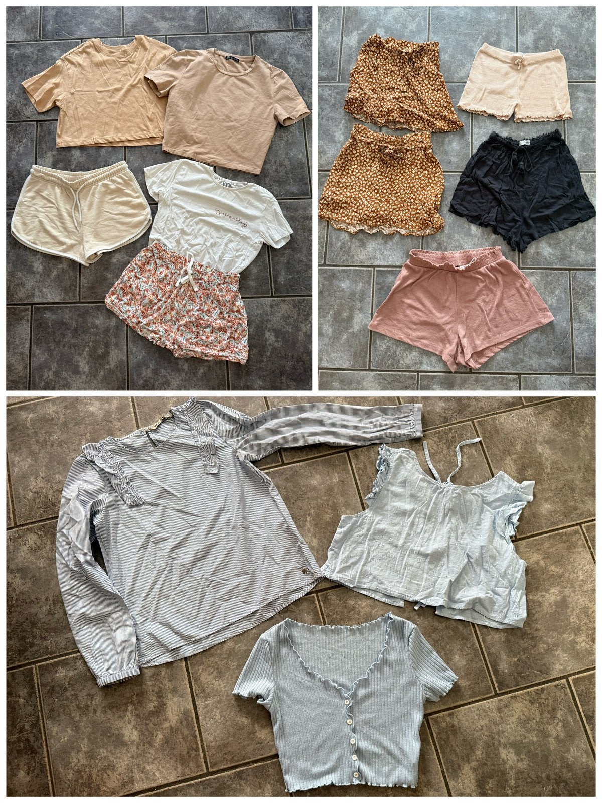 13 stk meiden zomer (merk) pakket! Garcia Zara Pull&Bear etc, Kleding | Dames, Dames-kledingpakketten, Zo goed als nieuw, Maat 34 (XS) of kleiner