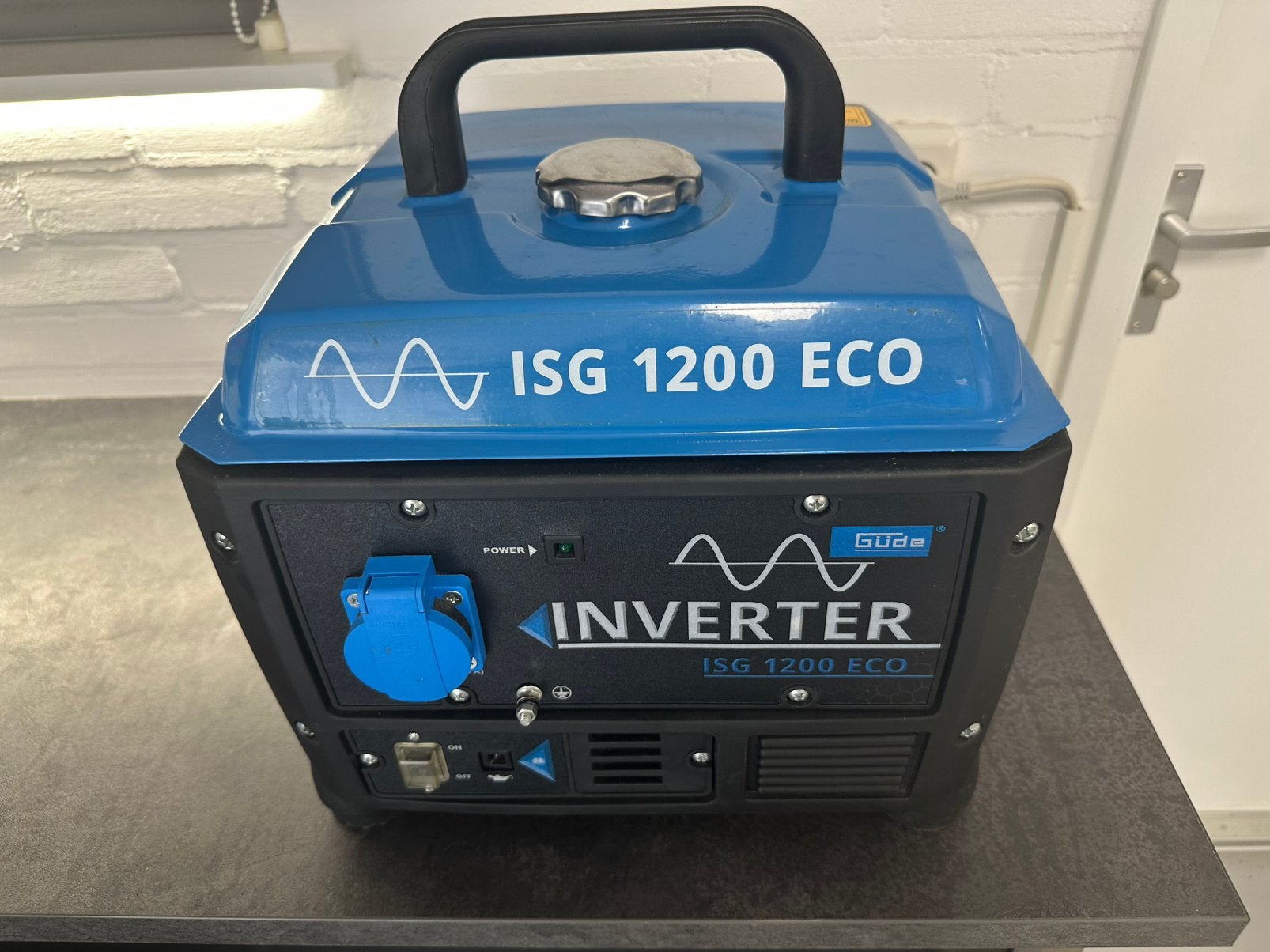 Güde Inverter ISG 1200 Eco, Ophalen of Verzenden, Zo goed als nieuw, Benzinemotor, 1800 rpm of meer