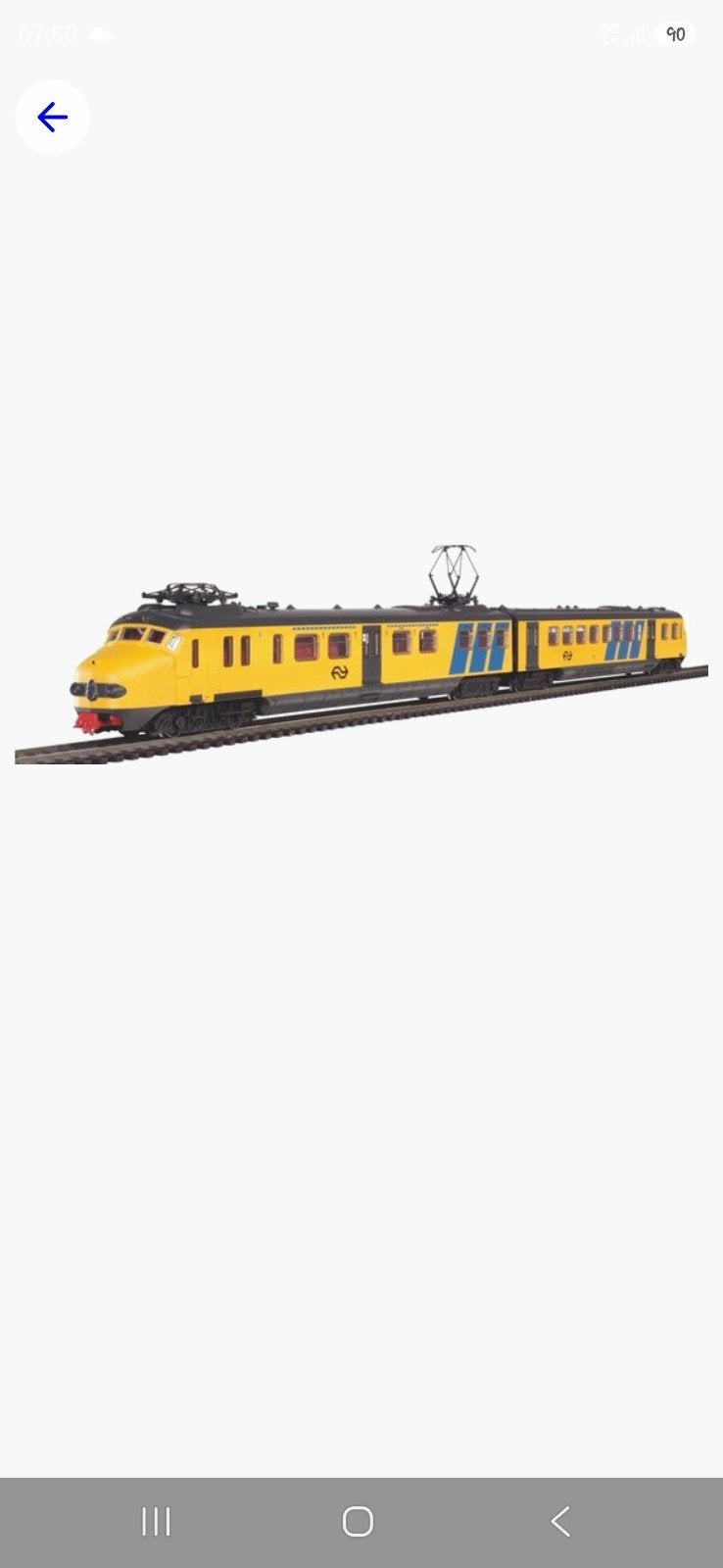 piko 97932 h0 Ns hondekop, Treinset, Gelijkstroom, Piko, Ophalen of Verzenden