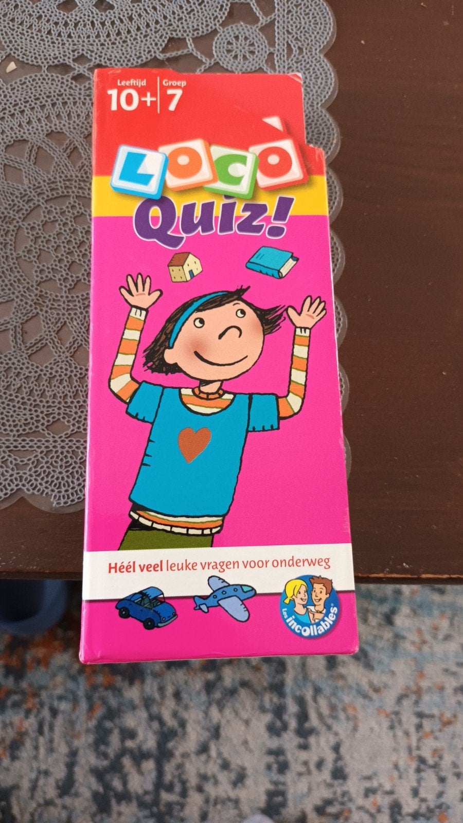 Loco quiz leeftijd 10 groep 7, Ophalen