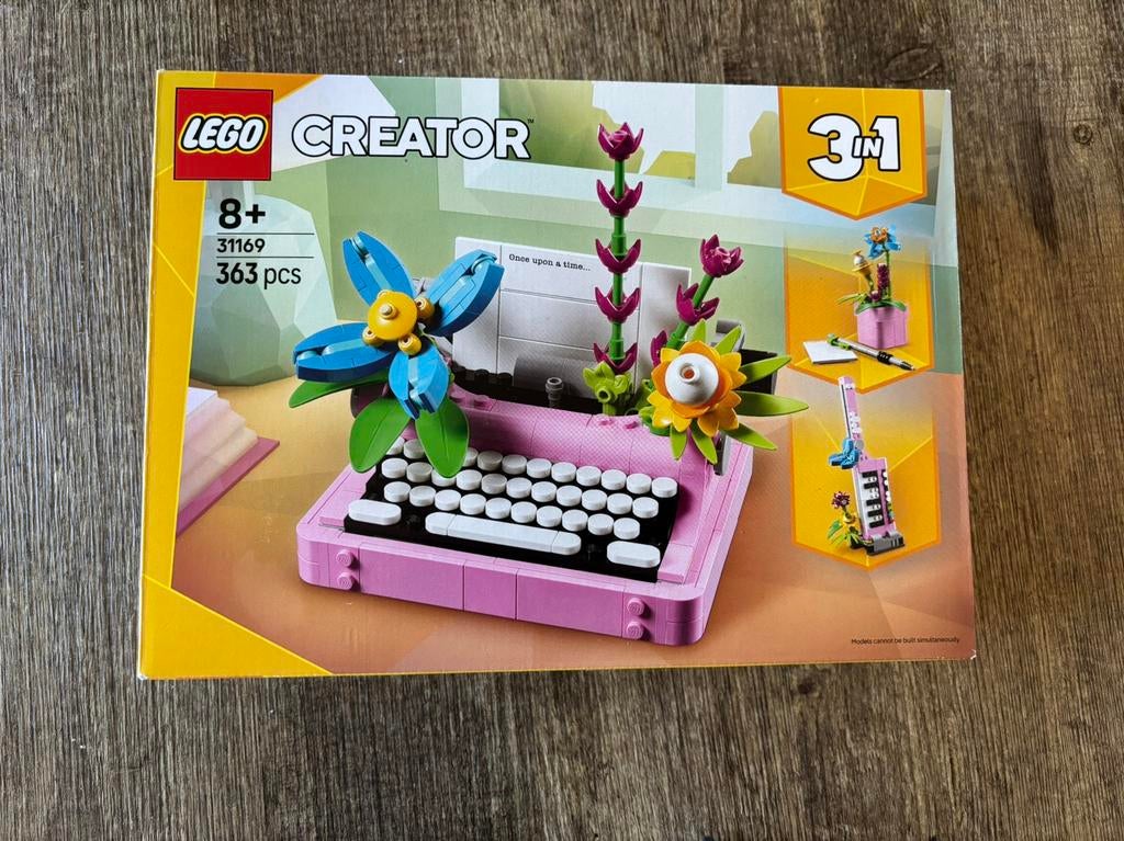 Lego 31169 creator typemachine met bloemen, Ophalen, Zo goed als nieuw
