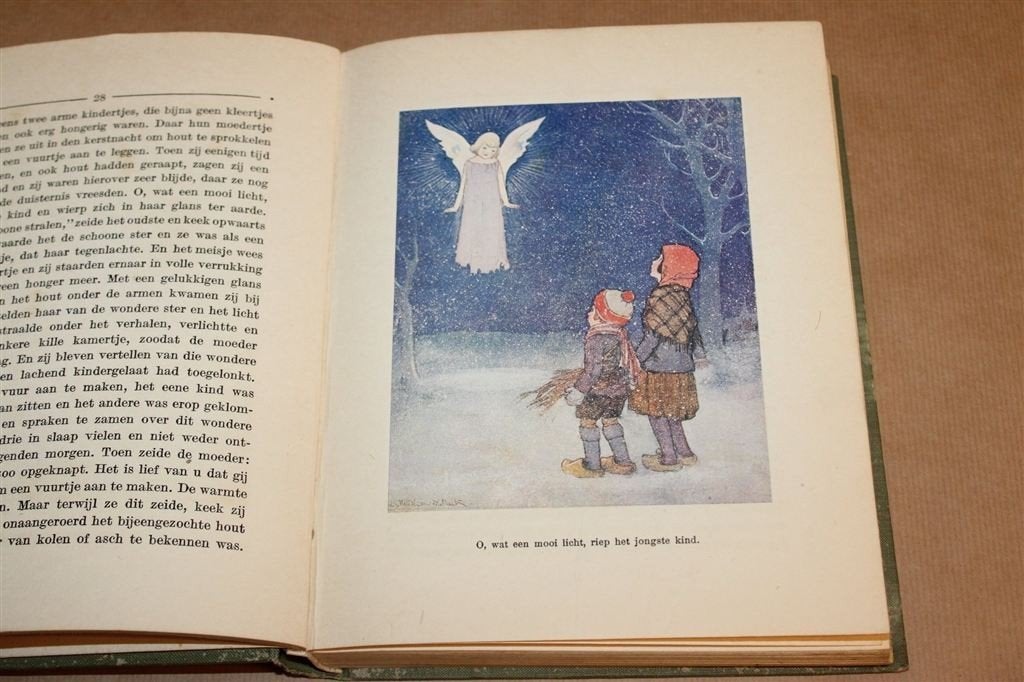 Het Kerstboek — Antiek Geillustreerd Kinderboek 1923, Ophalen of Verzenden, Gelezen