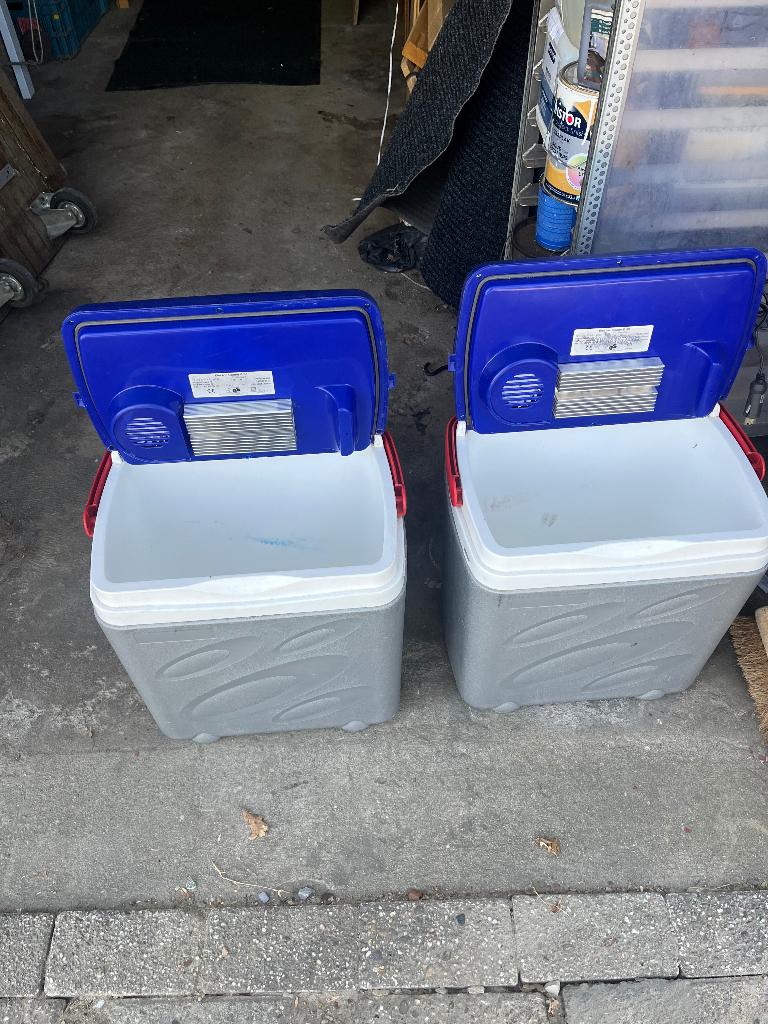 Autokoelbox, Ophalen, Gebruikt, Koelbox, Koelelement