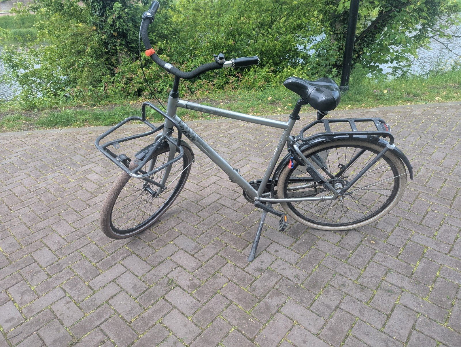 Giant Triple X XL transportfiets - opknapper, Fietsen en Brommers, Fietsen | Heren | Herenfietsen, Gebruikt, Versnellingen, 61 tot 65 cm