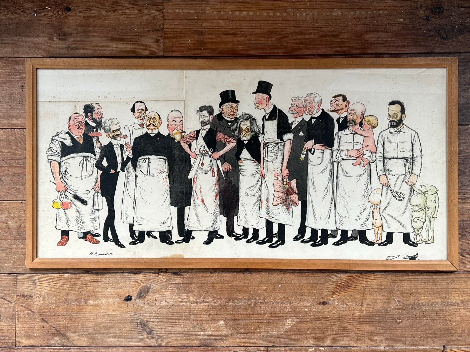 Adrien Barrere Medische Faculteit, Ophalen