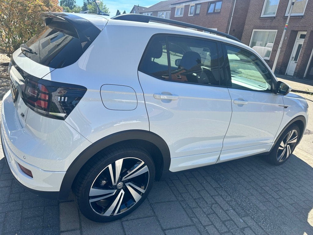 Volkswagen T-CROSS 1.5 TSI STYLE BNS R AUTOMAAT, Auto's, T-Cross, Euro 6, 4 cilinders, Wit