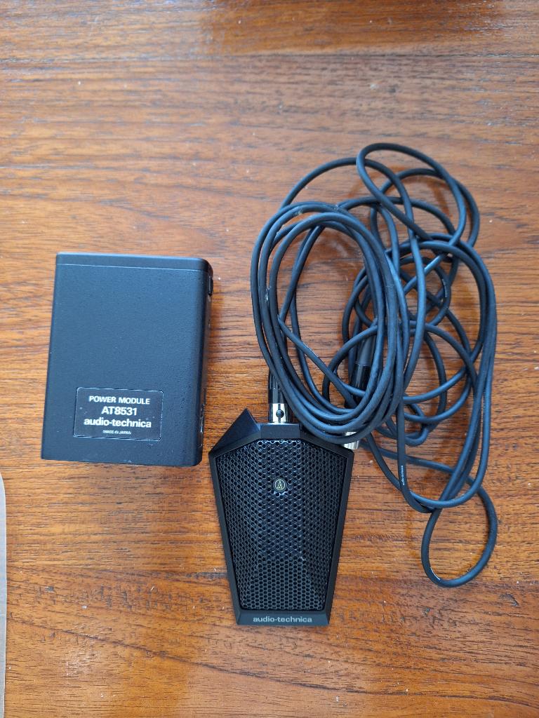 Audio-Technica AT851a uniplate condensator microfoon, Muziek en Instrumenten, Microfoons, Gebruikt, Studiomicrofoon, Ophalen of Verzenden