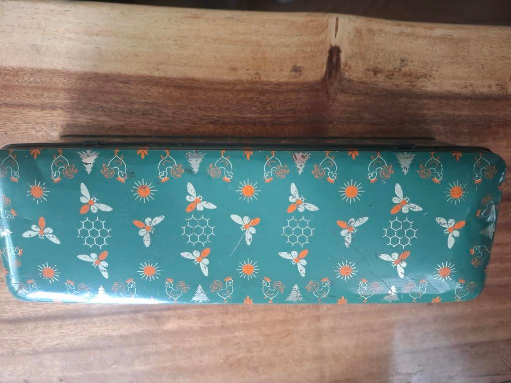 Vintige peperkoekblik, Verzamelen, Ophalen of Verzenden