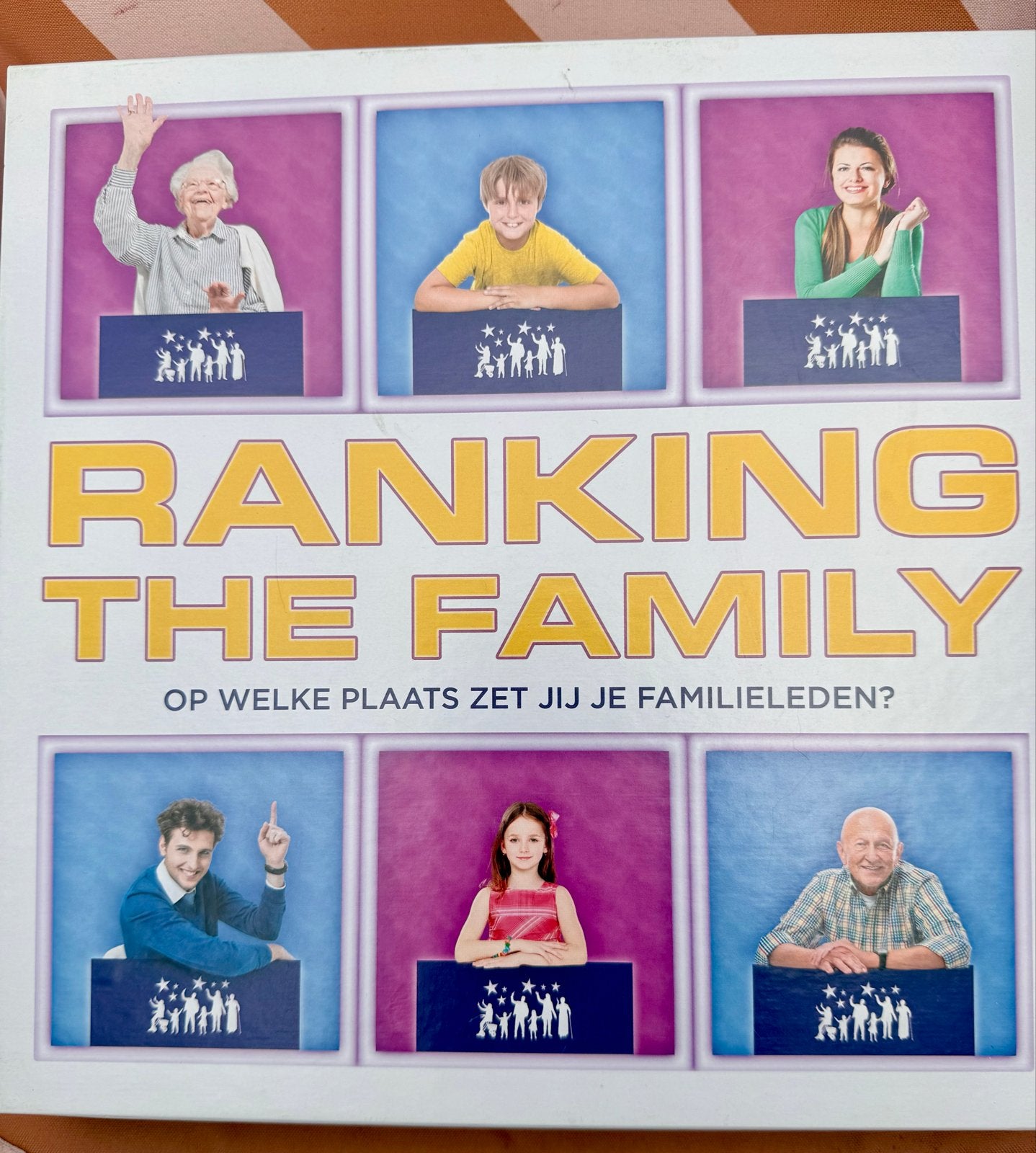 Ranking The Family - Op welke plaats zet jij je familieleden, Hobby en Vrije tijd, Drie of vier spelers, Ophalen of Verzenden