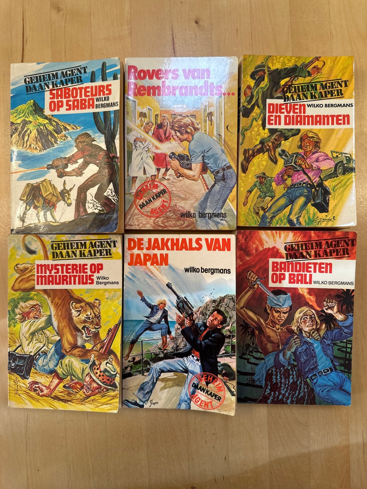 Daan Kaper Boekenreeks - 6 Avonturen van Wilko Bergmans, Ophalen of Verzenden, Gelezen