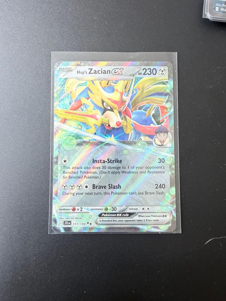 Hop’s Zacian EX 111/159, Ophalen of Verzenden, Nieuw